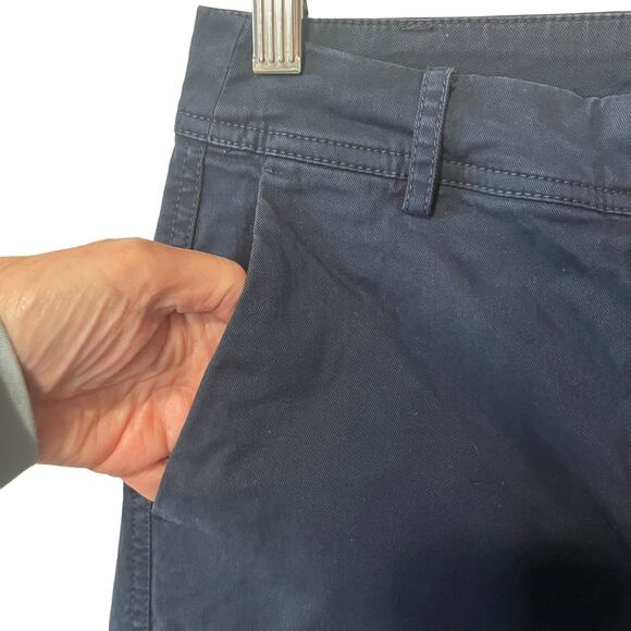 J. Crew Pants Womens Hi Waist Cotton Spring Flare Leg Casual Preppy Chinos 4 - Picture 3 of 9